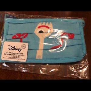 New! Disney Face Masks - Adult size Large